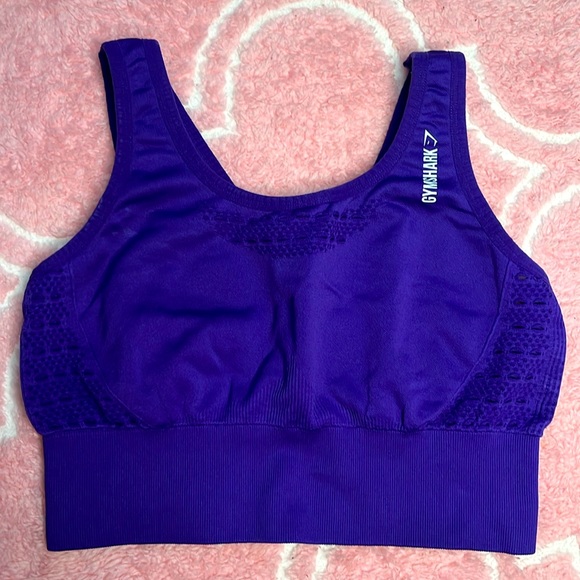 Gymshark purple top - Picture 1 of 2
